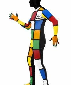 Smiffys Rubik's Cube Second Skin Costume