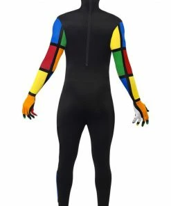 Smiffys Rubik's Cube Second Skin Costume