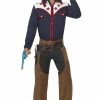 Smiffys All Mens Costumes Cowboy Fancy Dress Costume