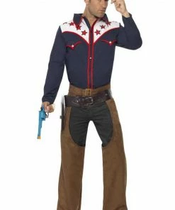 Smiffys All Mens Costumes Cowboy Fancy Dress Costume