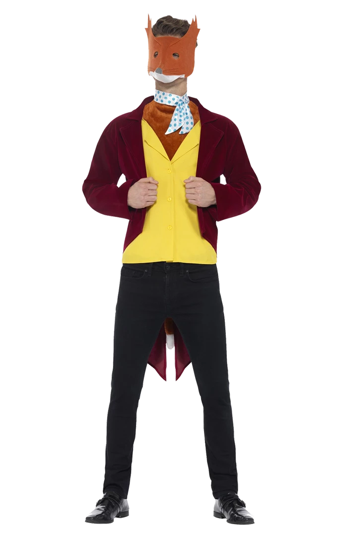 Smiffys All Mens Costumes Roald Dahl Fantastic Mr Fox