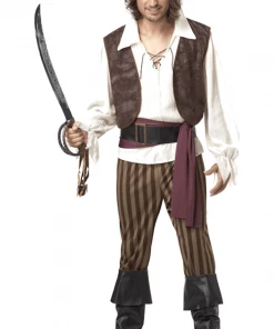 California Costumes All Mens Costumes Mens Rogue Pirate Costume