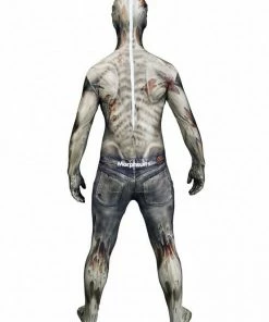 Body Republic Screaming Zombie Morphsuit All Mens Costumes