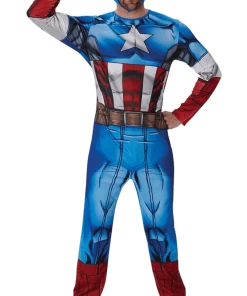 Rubies Adult Classic Captain America Costume