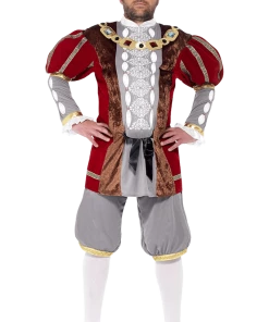 Smiffys Adult King Henry VIII Deluxe Costume All Mens Costumes