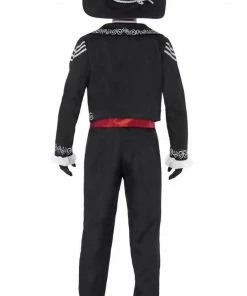 Smiffys Adult Day Of The Dead Senor Bones Costume