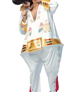 Rasta Imposta Adults Elvis Hoopster Costume All Mens Costumes