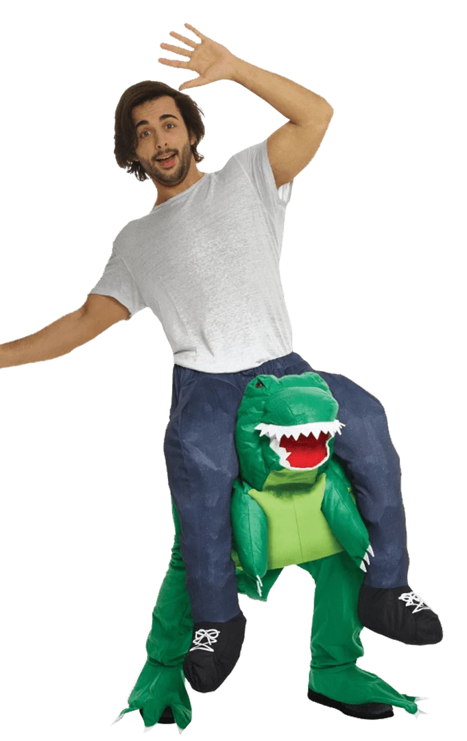 Body Republic Adults T-Rex Piggyback Costume