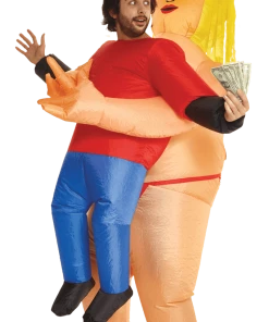 Body Republic Fat Stripper Inflatable Pick Me Up Costume All Mens Costumes