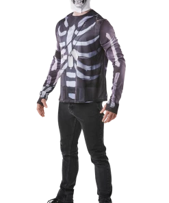 Rubies Skull Trooper Top And Snood Costume All Mens Costumes