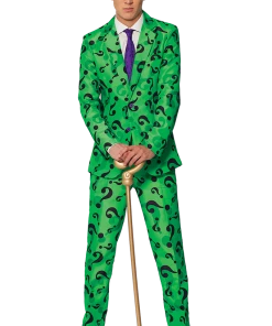 OppoSuits Mens The Riddler Suitmeister
