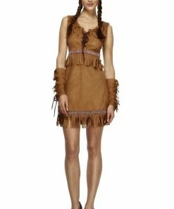 Smiffys Adult Fever Pocahontas Costume All Womens Costumes