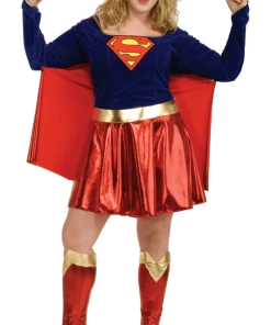 Rubies Supergirl Sexy Super Hero Costume (Plus Size) All Womens Costumes