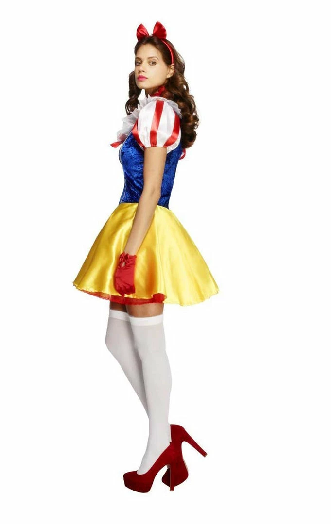 Smiffys Adult Fever Fairytale Snow White Costume