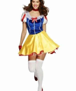 Smiffys Adult Fever Fairytale Snow White Costume