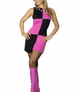 Smiffys All Womens Costumes Ladies Swinging 60s Costume And Hat