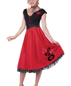 California Costumes Rock N Roll Sweetheart Costume All Womens Costumes