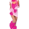 Leg Avenue Pink Puff Monster Costume