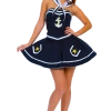 Roma All Womens Costumes Flirty Blue Sailor Costume
