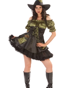 Rubies All Womens Costumes Green Patch Witch