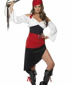 Smiffys Adult Sassy Pirate Wench Costume All Womens Costumes