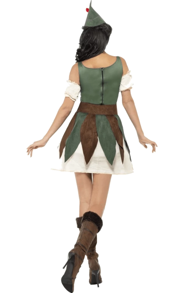 Smiffys Fever Female Robin Hood Costume