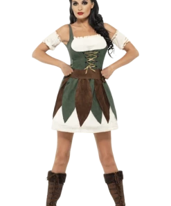 Smiffys Fever Female Robin Hood Costume