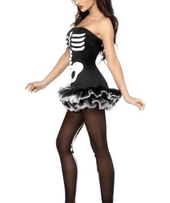 Smiffys Fever Skeleton Outfit