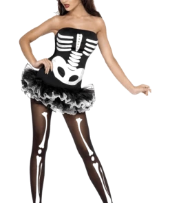 Smiffys Fever Skeleton Outfit