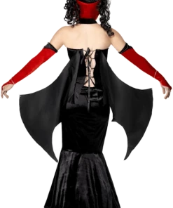 Smiffys Adults Women's Gothic Manor Vampire Costume