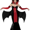 Smiffys Adults Women's Gothic Manor Vampire Costume