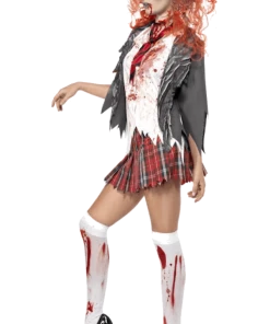 Smiffys High School Horror Zombie Schoolgirl Costume