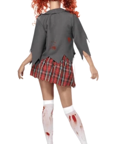 Smiffys High School Horror Zombie Schoolgirl Costume
