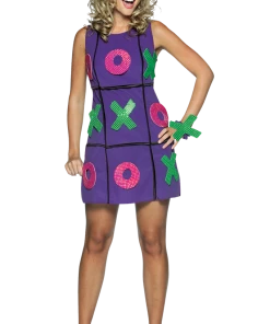 Rasta Imposta All Womens Costumes Game Dress - Noughts And Crosses