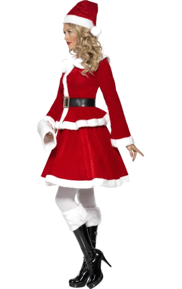 Smiffys Miss Santa Costume - Deluxe All Womens Costumes