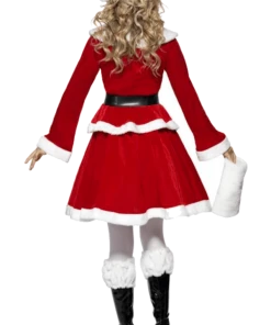 Smiffys Miss Santa Costume - Deluxe All Womens Costumes