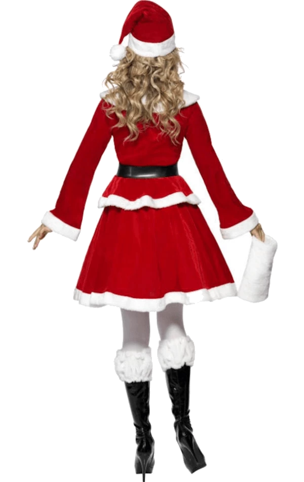 Smiffys Miss Santa Costume - Deluxe All Womens Costumes