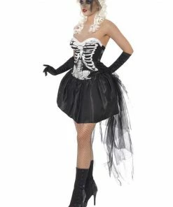 Smiffys Sexy Skeleton Outfit All Womens Costumes