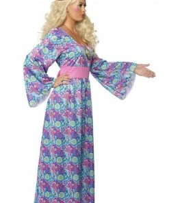 Smiffys All Womens Costumes Adult 60s Flower Child Costume