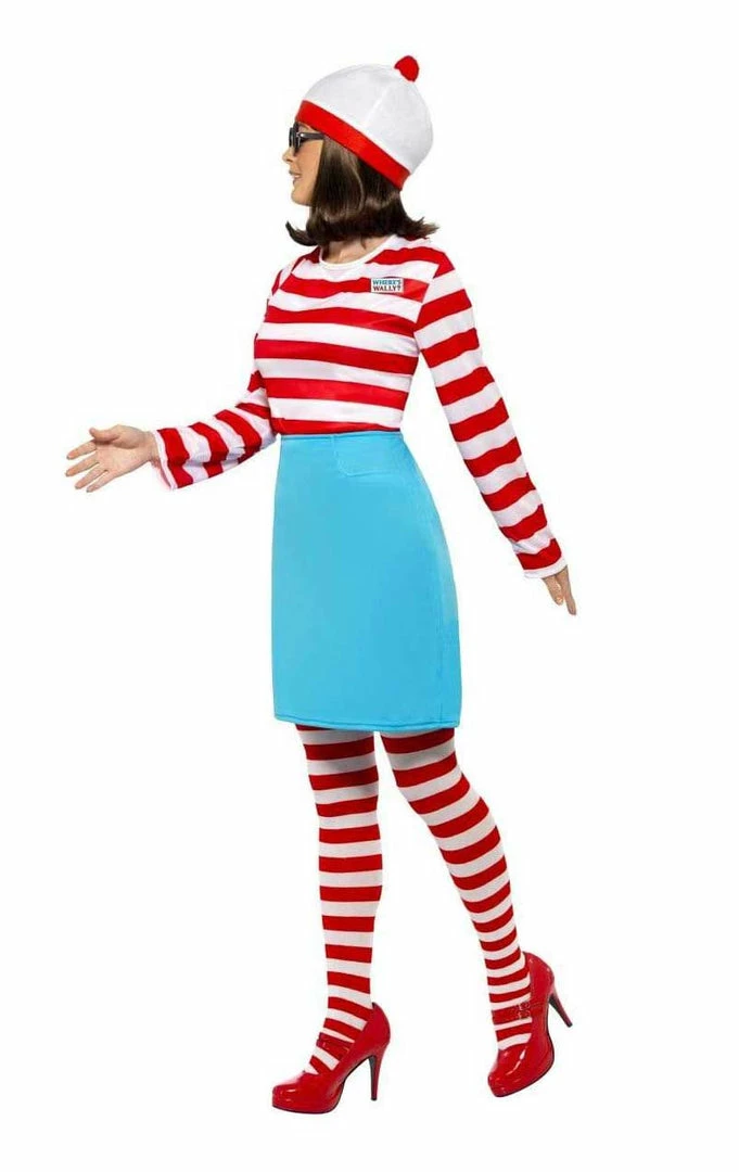 Smiffys Where's Wally Wenda Female Costume All Womens Costumes