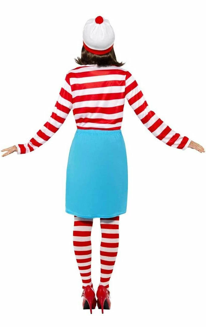 Smiffys Where's Wally Wenda Female Costume All Womens Costumes