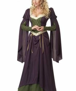 California Costumes Medieval Lady In Waiting Costume