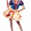Generic Womens Dark Snow White Halloween Costume