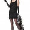 California Costumes Adult Black Fashion Flapper Costume