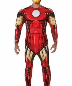 Rubies All Mens Costumes Adult Deluxe Iron Man Costume