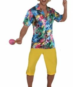 Orlob All Mens Costumes Adult Mens Yellow Shorts