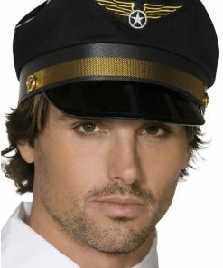 Smiffys Adult Pilot Hat Sexy