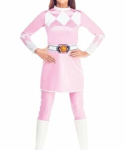 Rubies Adult Pink Mighty Morphin Power Ranger Costume All Womens Costumes