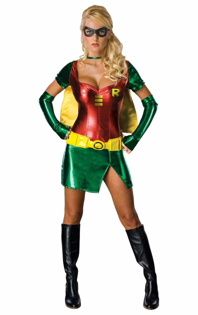 Rubies All Womens Costumes Adult Sexy Robin Super Hero Costume