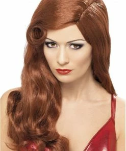 Smiffys Adult Silver Screen Siren Wig